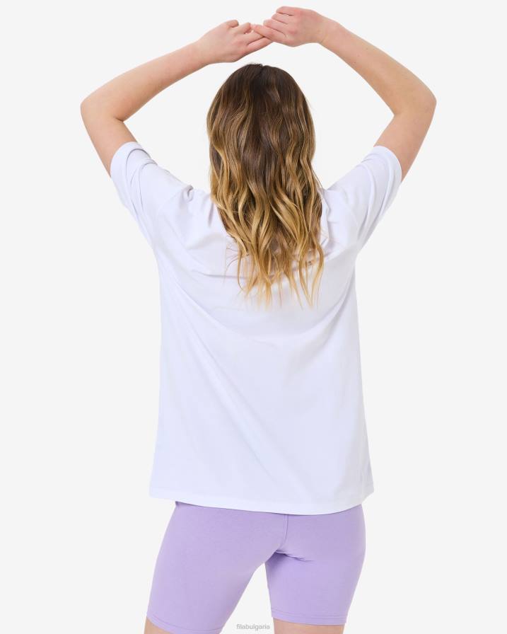 2HNL2944 бяло FILA бяла тениска fila maddy