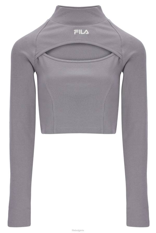2HNL3395FILA kaia разкроена горна част с дълги ръкави