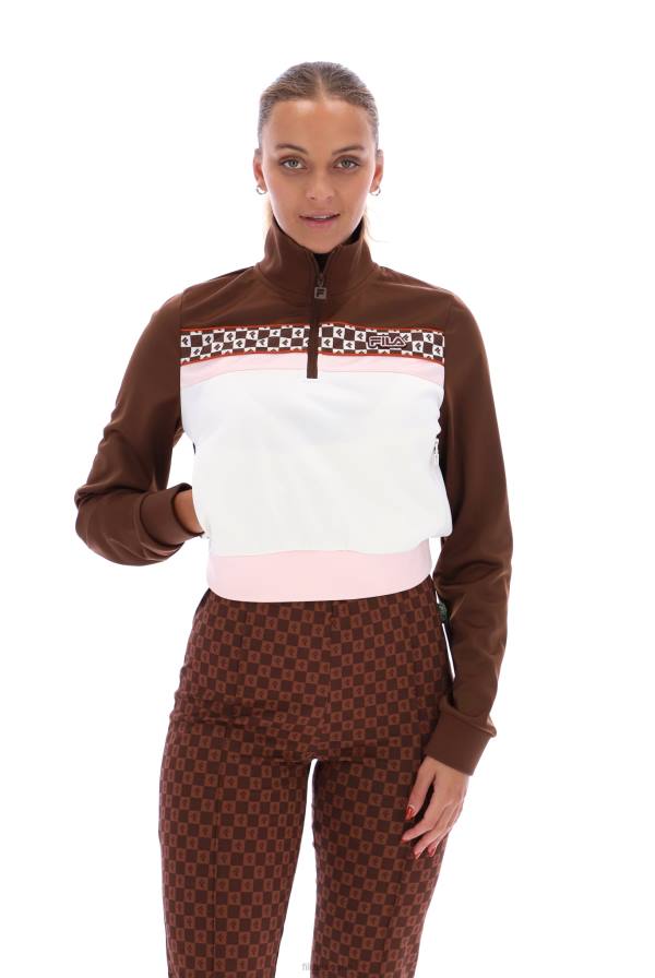 2HNL3406FILA fila laura 1/4 горнище с щампа с цип