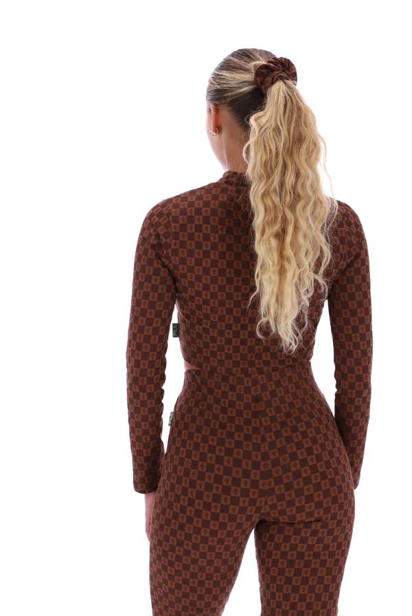 2HNL3415FILA кратък топ с дълги ръкави fila tori