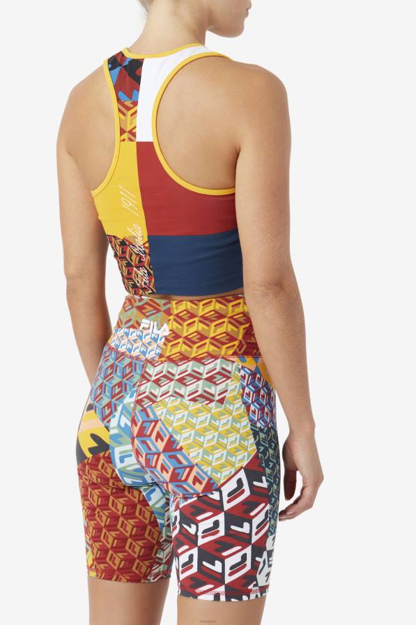 2HNL1380 жълто/бяло/ревен/океан FILA жълто/бяло/ревен/океан zhuri tank fila