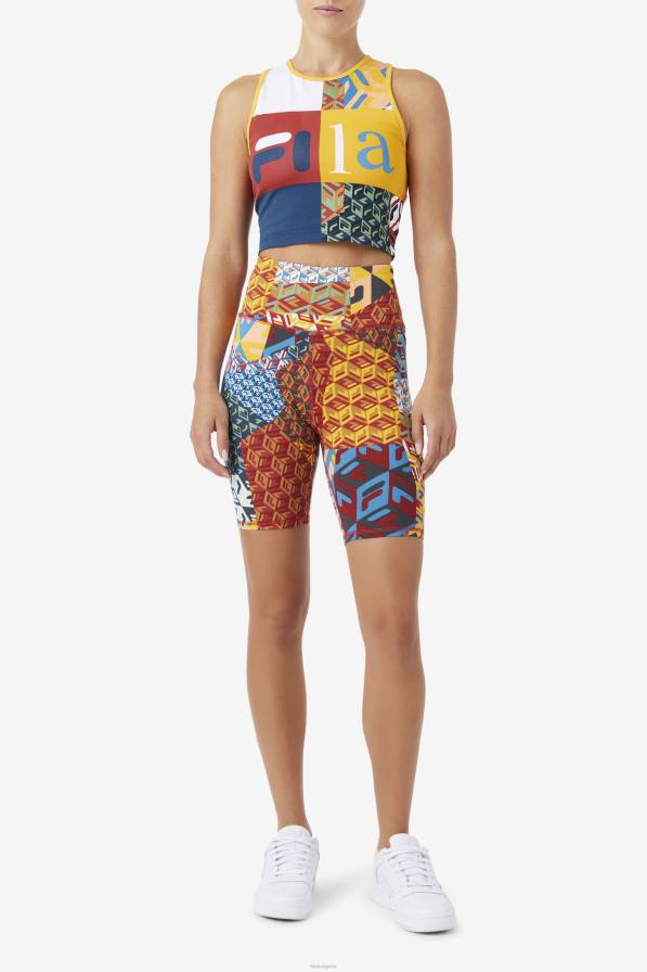 2HNL1380 жълто/бяло/ревен/океан FILA жълто/бяло/ревен/океан zhuri tank fila