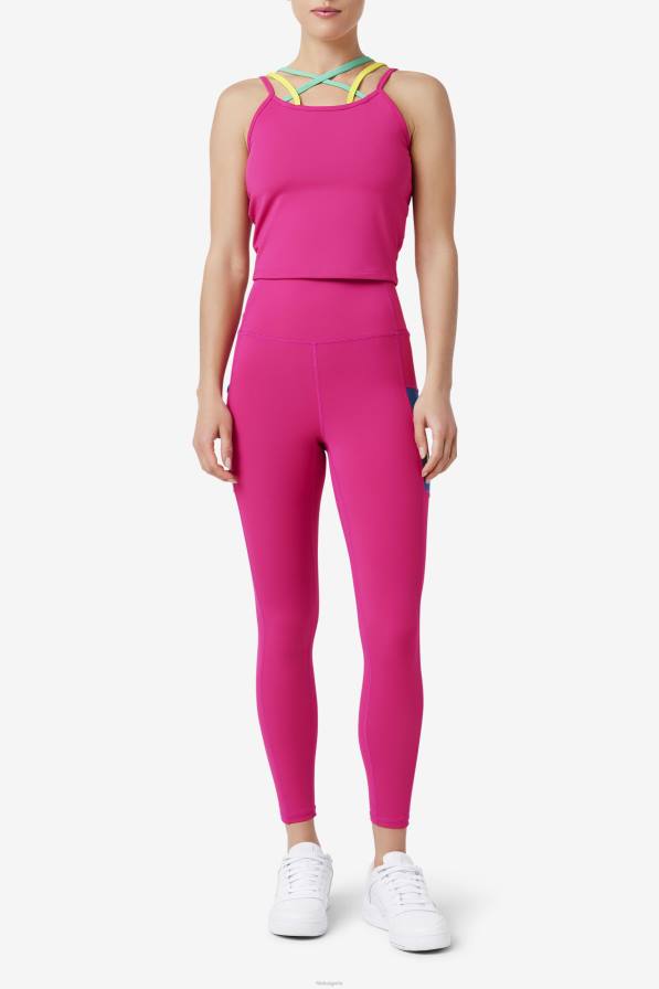 2HNL1381 фестивална фуксия FILA fila cecillia strappy tank festival fuchsia