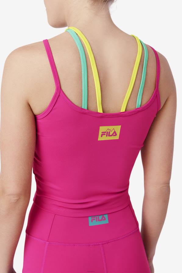 2HNL1381 фестивална фуксия FILA fila cecillia strappy tank festival fuchsia