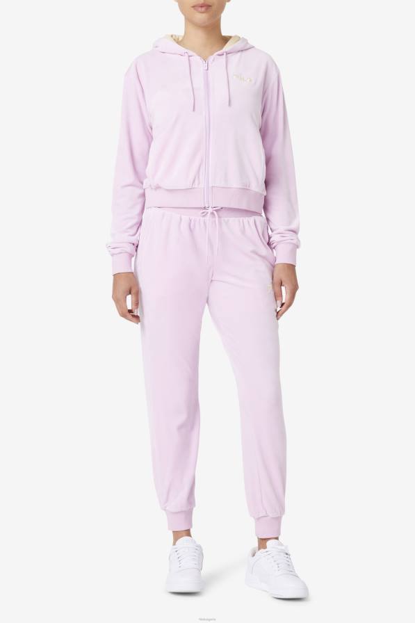 2HNL1764 орхидея FILA велурено яке orchid zura fila