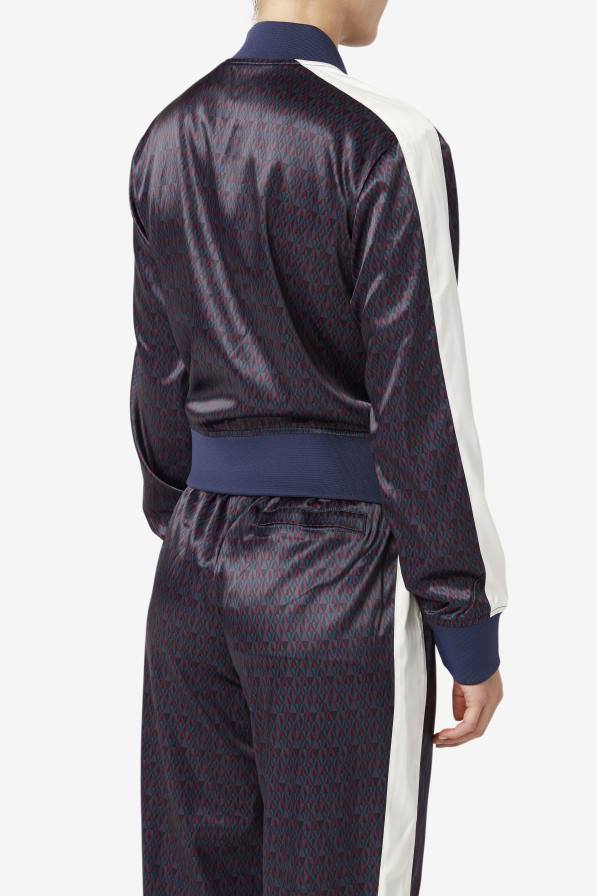 2HNL1777 пеперуда/тофу FILA fila farah сатенено яке с пикантно палто/тофу