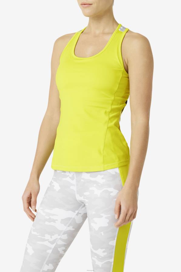 2HNL1869 сяра/бяло/азалия/морско синьо FILA сяра/бяло/азалия/морско синьо фила повдигащ резервоар със състезателен бек с цветен блок