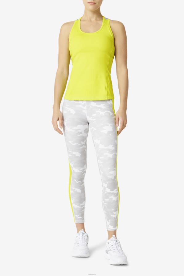 2HNL1869 сяра/бяло/азалия/морско синьо FILA сяра/бяло/азалия/морско синьо фила повдигащ резервоар със състезателен бек с цветен блок