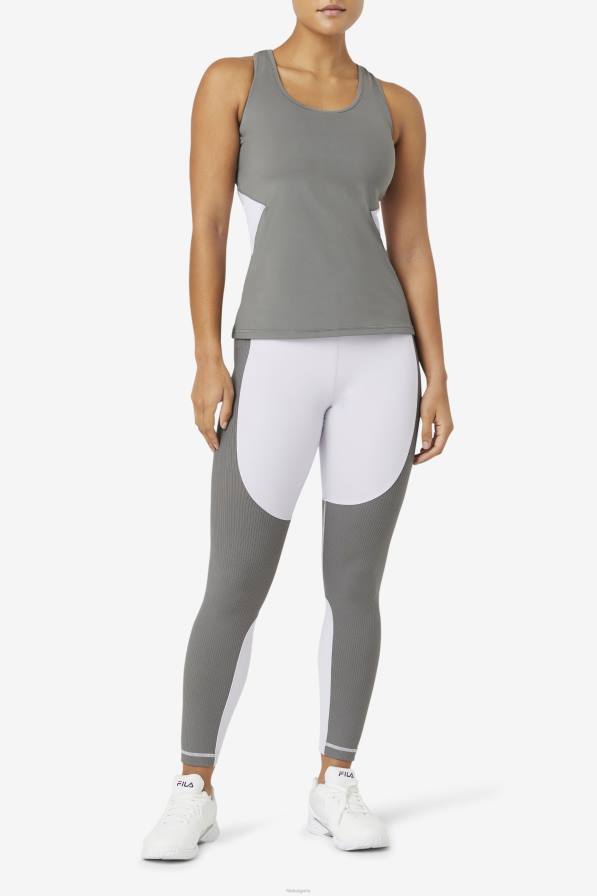 2HNL1873 гаргойл/лавандулово синьо FILA fila uplift open racerback потник гаргойл/лавандула синьо