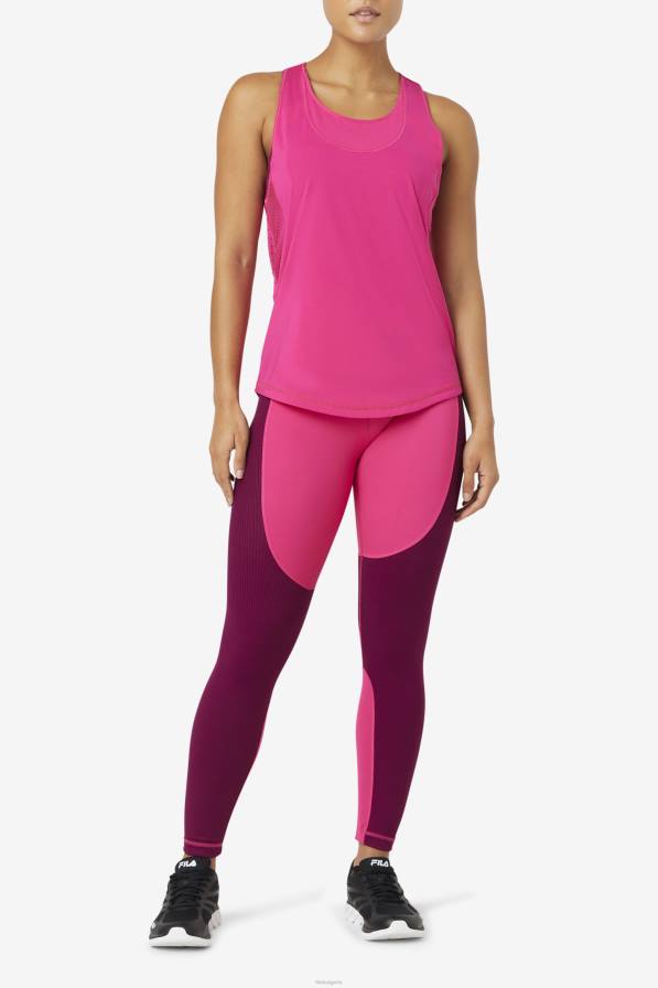 2HNL1882 brtpink FILA fila brtpink повдигнат потник със състезателна облегалка