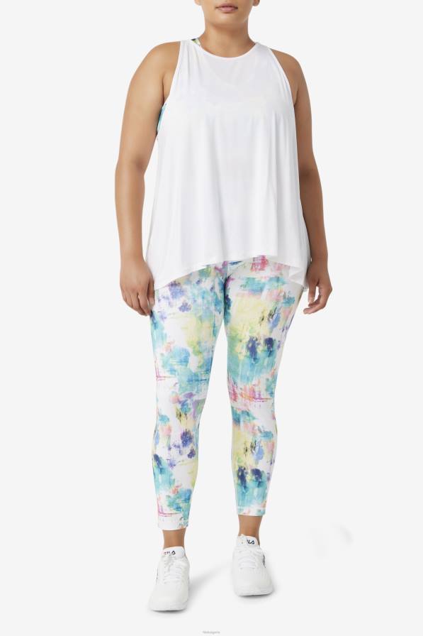 2HNL1911 бяло FILA бял потник fila fi-lux с отворен гръб