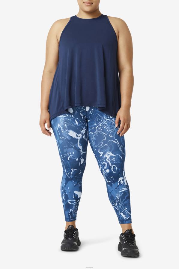 2HNL1915 военноморски флот FILA fila fi-lux потник с отворен гръб тъмносин