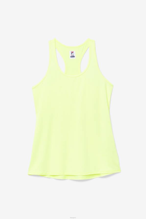 2HNL2023 жълтеник FILA fila pickleball racerback резервоар yellowheather