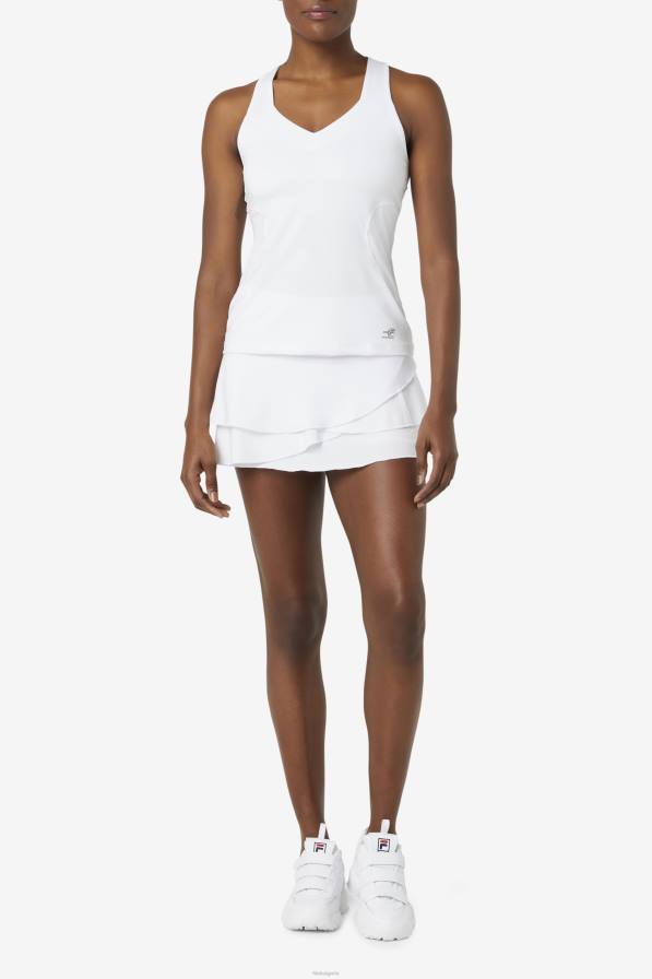 2HNL2034 бяло FILA бяла туршия halter tank fila