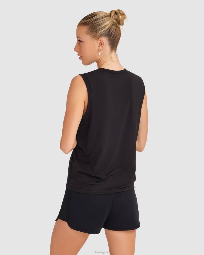 2HNL2812 черен FILA fila черен дамски потник спенсър