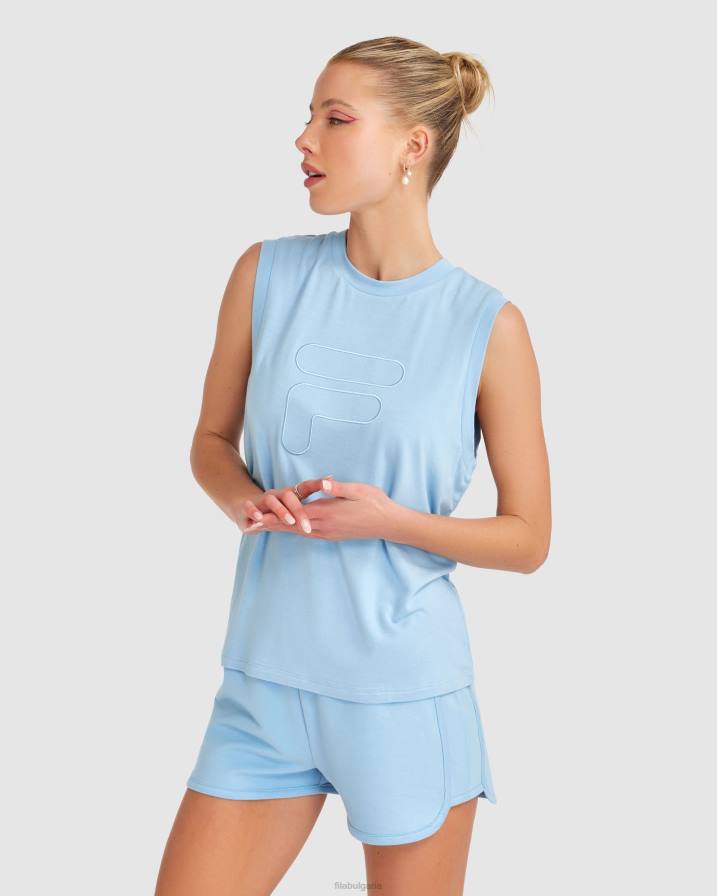 2HNL2820 ледниково езеро FILA glacier lake дамски потник спенсър fila