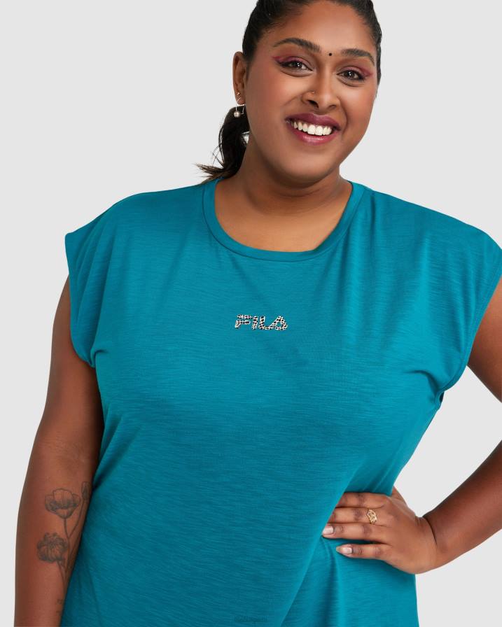 2HNL2852 пристанище FILA дамски резервоар rebecca fila harbour