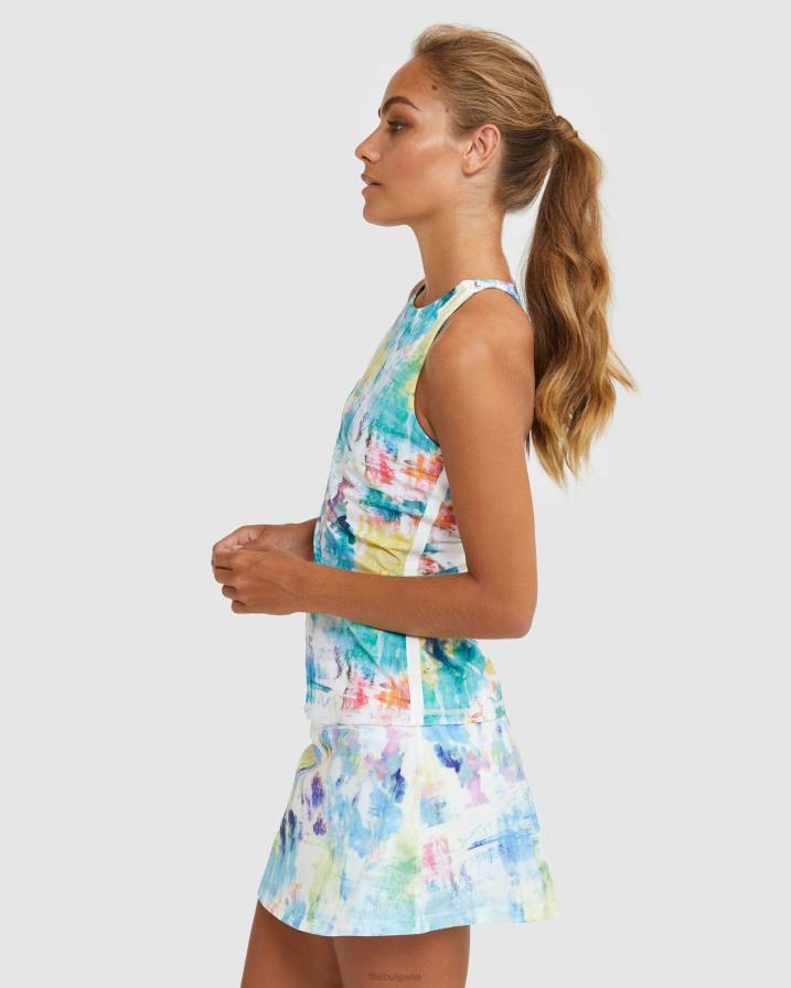 2HNL2926 боя за вратовръзка FILA fila tie dye fila racerback танк