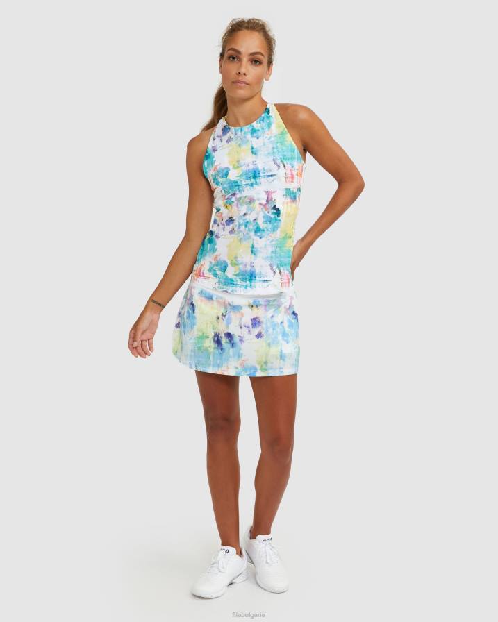 2HNL2926 боя за вратовръзка FILA fila tie dye fila racerback танк