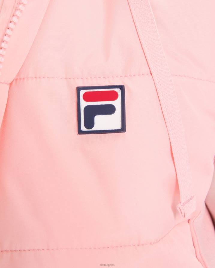 2HNL2975 бледа роза FILA дамска пухена жилетка иранга бледо розово фила