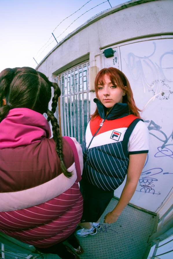 2HNL3437FILA джули пуфър жилет фила