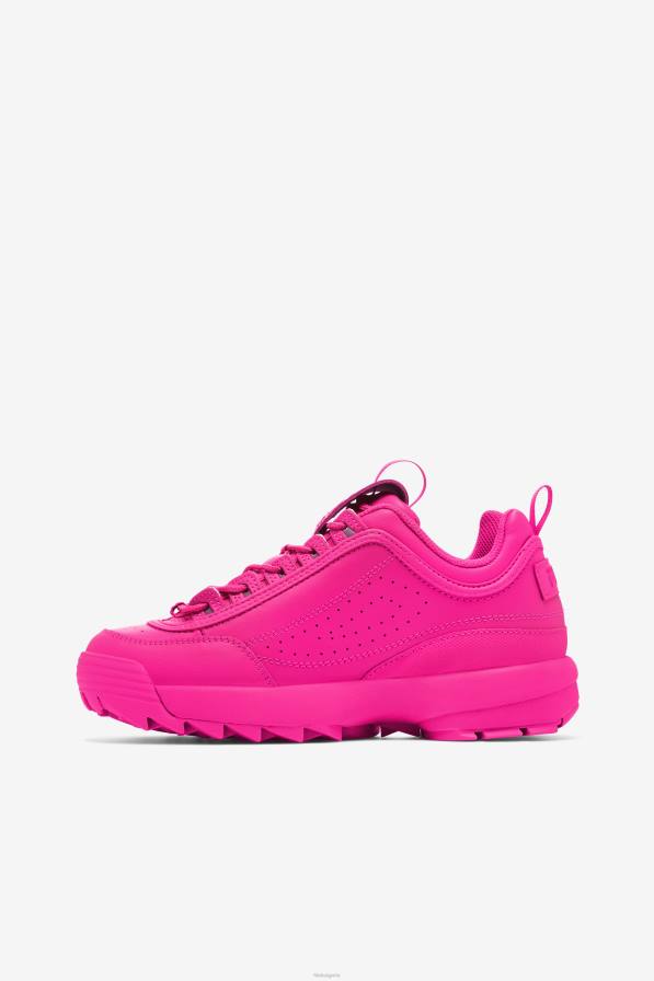 2HNL1163 розово гло FILA дамски disruptor 2 premium pink glo fila