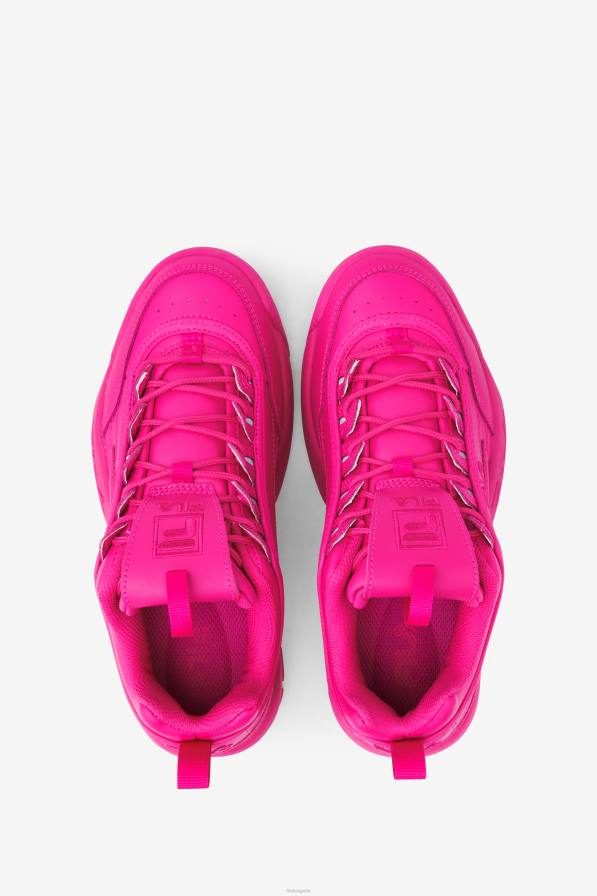 2HNL1163 розово гло FILA дамски disruptor 2 premium pink glo fila