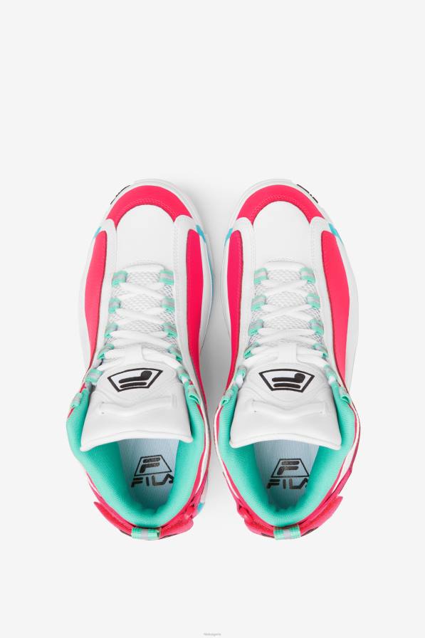 2HNL1187 бяло/дива розово/синьо FILA дамски грант хил 2 бяло/дива розово/синьо фила