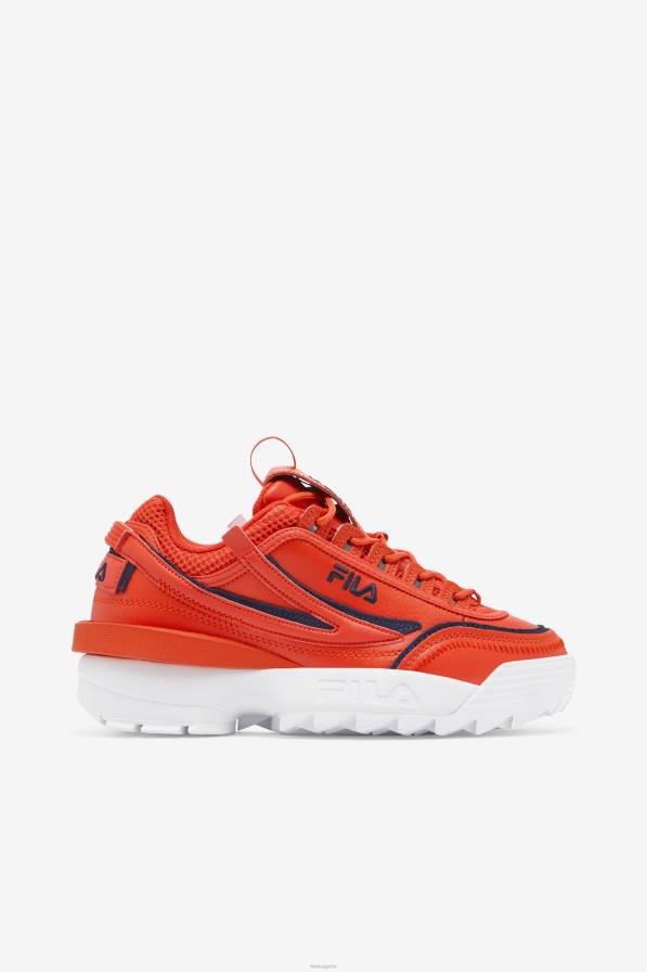 2HNL1196 orange.com/navy/white FILA дамски disruptor 2 exp fila orange.com/navy/white