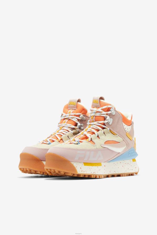 2HNL1205 оранжево/сиво/бяло FILA дамски renno multi trekking оранжево/сиво/бяло fila