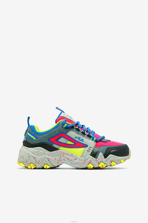 2HNL1215 розово гло/паметник/синьо FILA pink glo/monument/blue fila дамски oakmont tr
