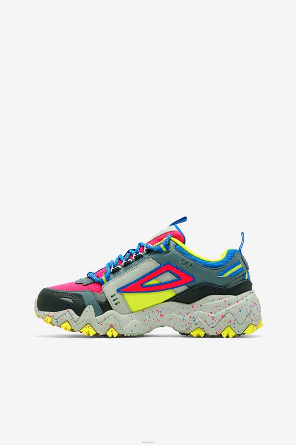 2HNL1215 розово гло/паметник/синьо FILA pink glo/monument/blue fila дамски oakmont tr