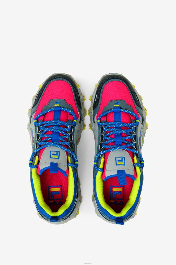 2HNL1215 розово гло/паметник/синьо FILA pink glo/monument/blue fila дамски oakmont tr