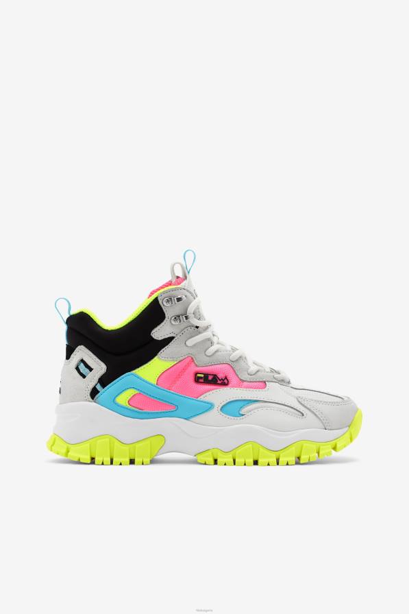 2HNL1227 бяла/черна/синя риба FILA white/black/bluefish fila дамски ray tracer tr 2 mid