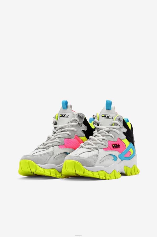 2HNL1227 бяла/черна/синя риба FILA white/black/bluefish fila дамски ray tracer tr 2 mid