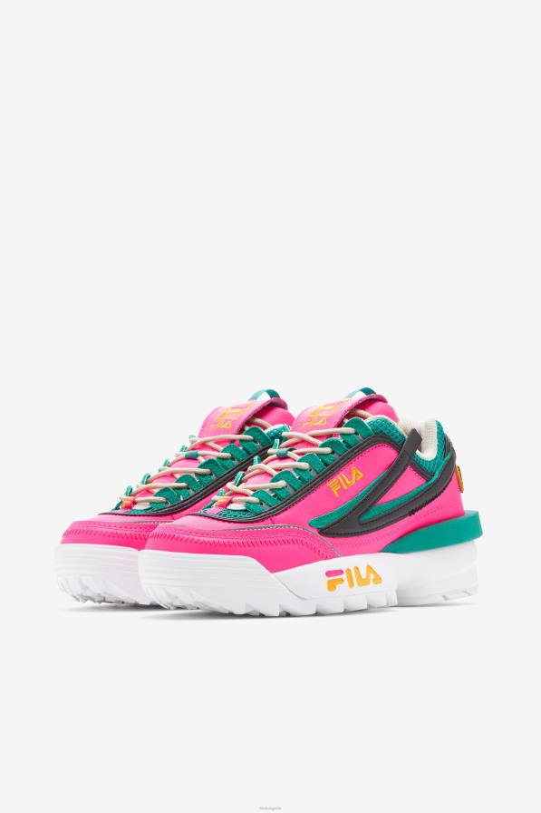 2HNL1238 розово сияние/злато/гардения FILA дамски disruptor 2 exp fila pink glow/gold/gardenia