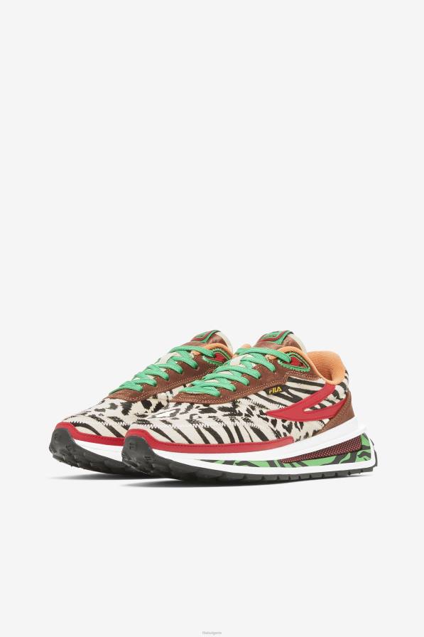 2HNL1251 секвоя/червено/seedpearl FILA sequoia/red/seedpearl fila дамски renno zero животно