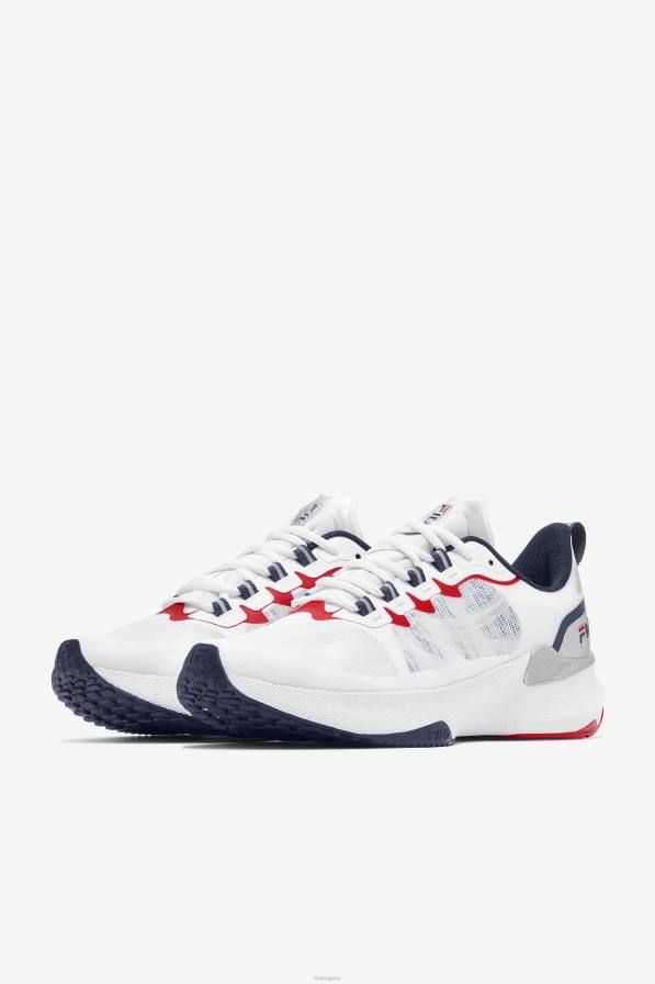 2HNL1253 бяло/морско/червено FILA tactik 5 impulse white/navy/red fila