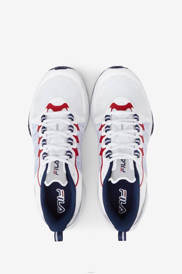 2HNL1253 бяло/морско/червено FILA tactik 5 impulse white/navy/red fila