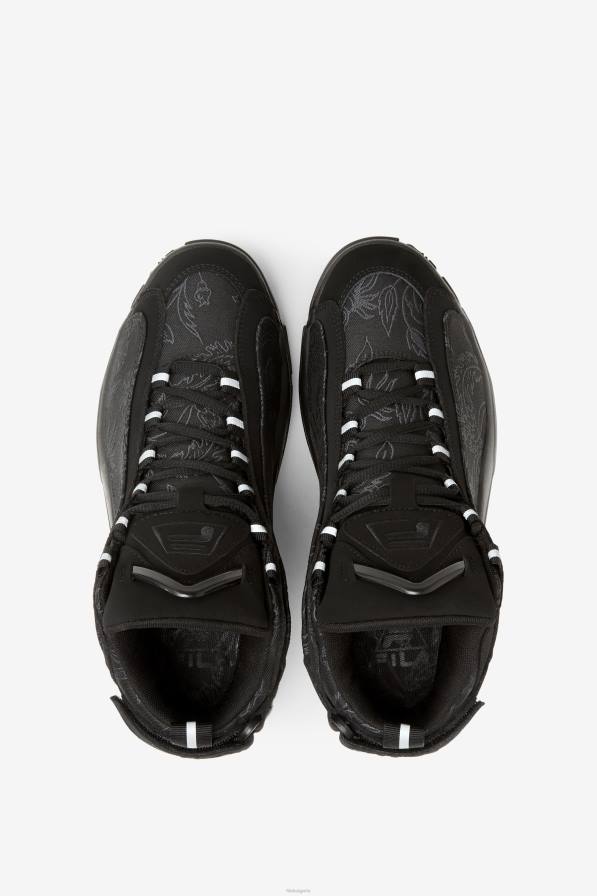 2HNL1266 черен FILA черен дамски грант хил 2 флорални жакардови фила