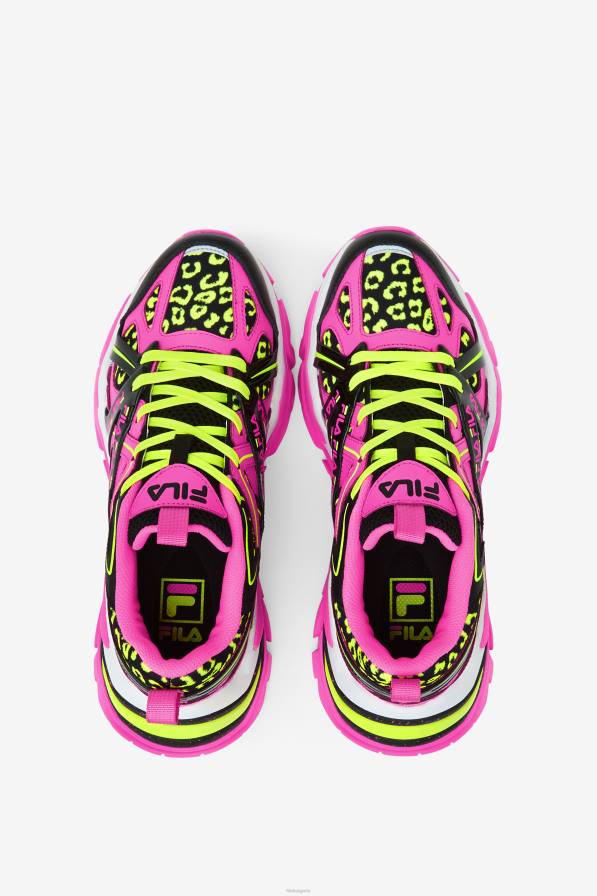 2HNL1269 розово/черно/бяло FILA розово/черно/бяло фила дамски електрон 2