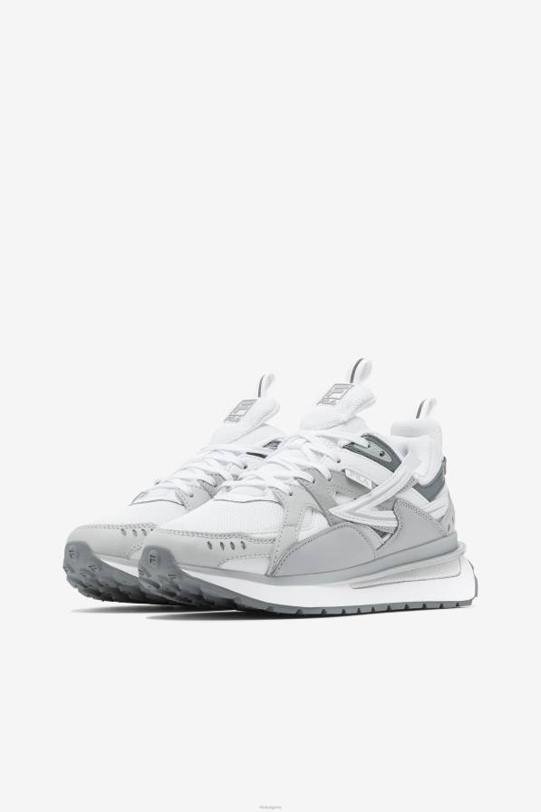 2HNL1273 бяло/ледниково сиво/високо FILA fila дамски санденал бяло/ледниково сиво/високо