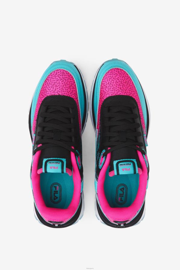2HNL1276 черно/розово гло/бяло FILA fila black/pink glo/white дамски renno