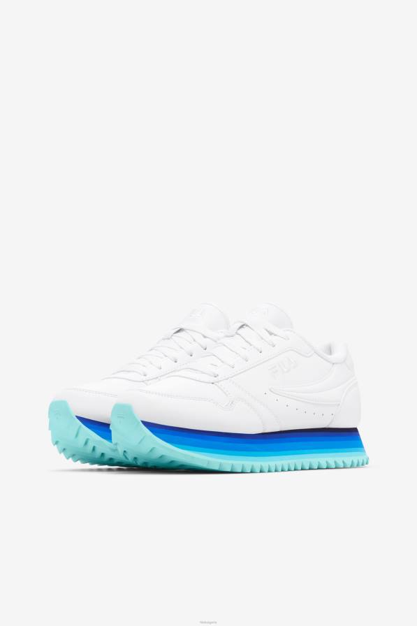 2HNL1296 бяло/морско/аруба синьо FILA бяло/тъмно/аруба синьо дамско орбитално райе fila