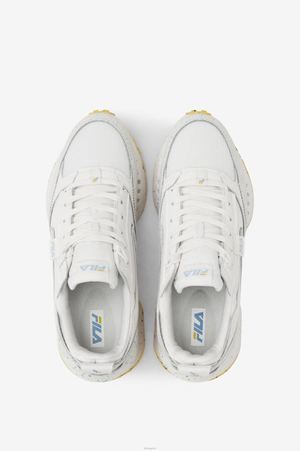 2HNL1307 бяла/бяла/синя мъгла FILA дамски renno n-generation green splatter white/white/blue fog fila