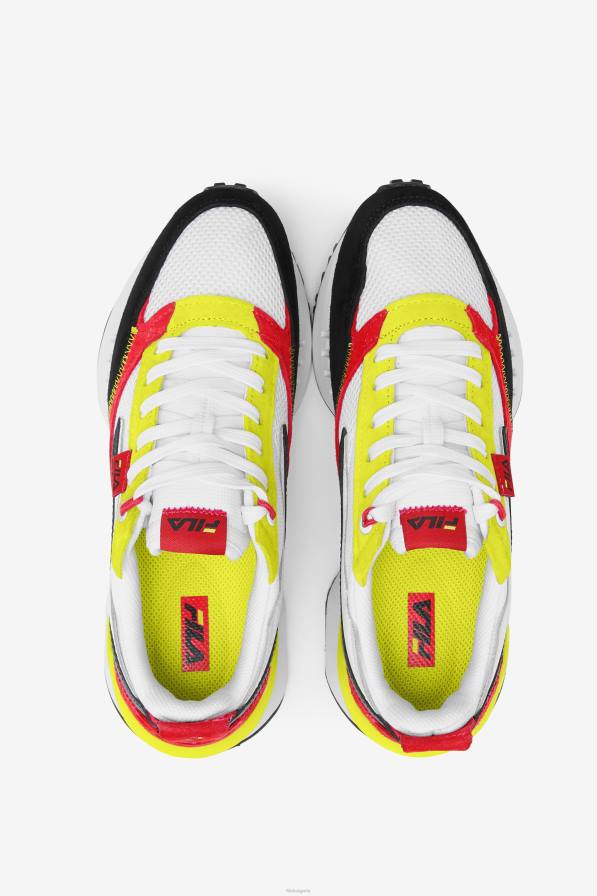 2HNL1313 бяло/дива розово/жълто FILA дамски renno n-generation white/diva pink/yellow fila