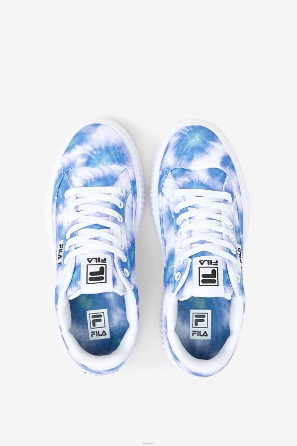 2HNL1324 ярък кобалт/буреносиньо/бяло FILA fila ярък кобалт/бурево синьо/бяло дамска пясъкоструйна подметка с боя за вратовръзка