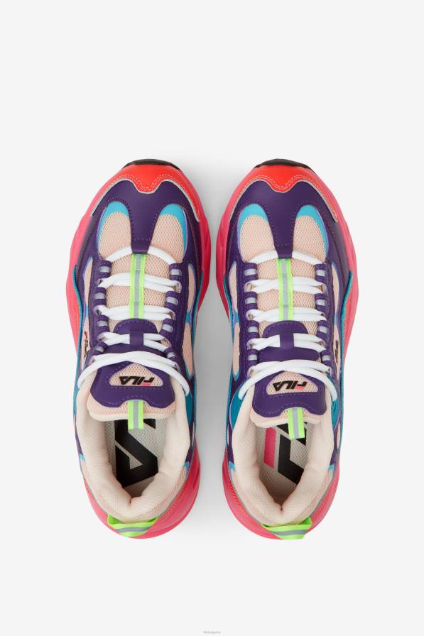 2HNL1336 екрю/лилаво/роза камелия FILA фила екрю/лилаво/роза камелия дамски тригат