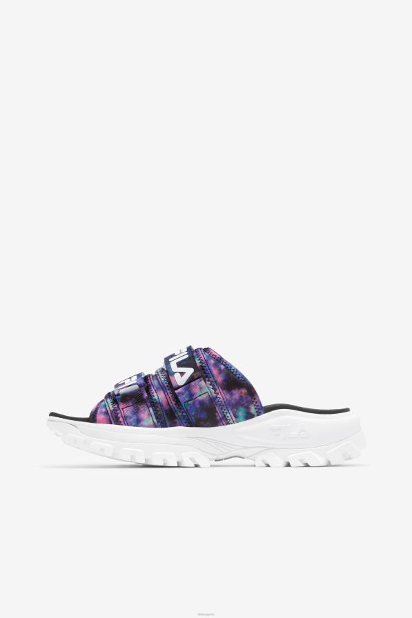 2HNL1357 мулти/черно/бяло FILA fila дамски маратонки tie dye outdoor slide мулти/черно/бяло