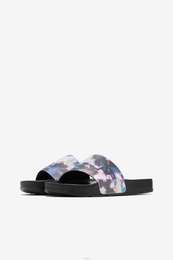 2HNL1365 мулти/черно/бяло FILA multi/black/white fila дамски дрифтър вратовръзка боя